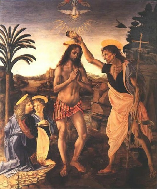 Крещение Господне. Иконы, картины Leonardo